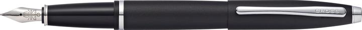 Actual product image Cross Calais Plume noir mat bec M acier (Black matte, 1 x)