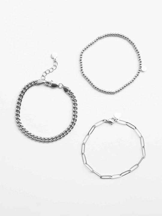 Tara Style Cuba Brooklyn Sia Armkette - Armschmuck Set (waterproof) (925 recyceltes Sterling Silber)