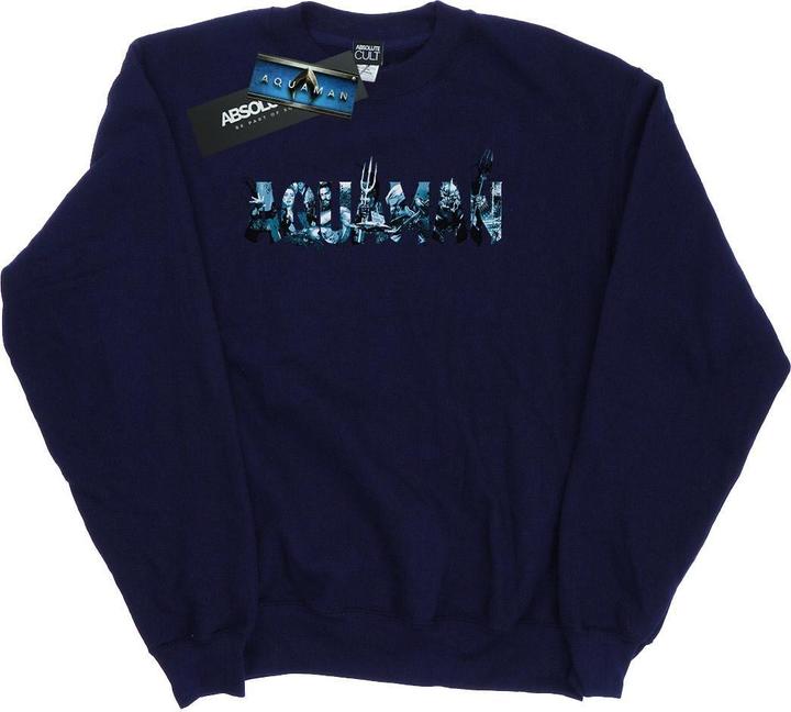 Image du produit - Sweat AQUAMAN TEXT LOGO - Femme (XXL)