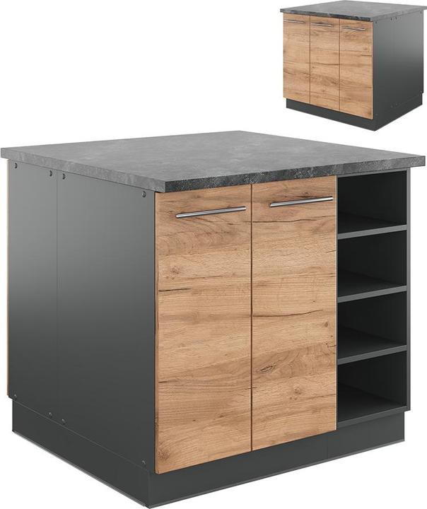 Charcoal, Gold power oak