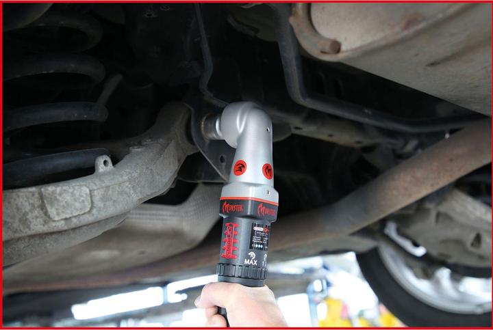 Actual product image KS Tools 1/2" MONSTER high performance air angle impact wrench, 271 Nm, 105.4 dbA (1/2")