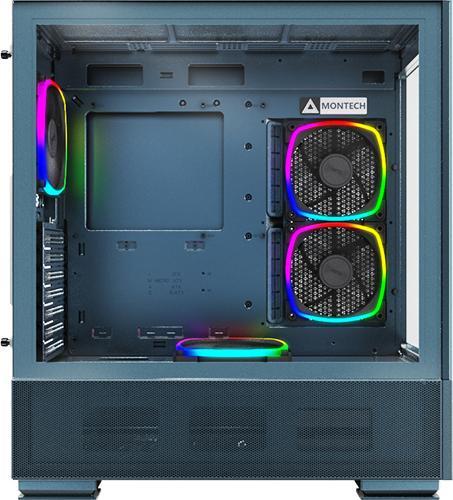 Produktbild Montech SKY TWO, Midi-Tower - blau (ATX, Mini-ITX, mATX)