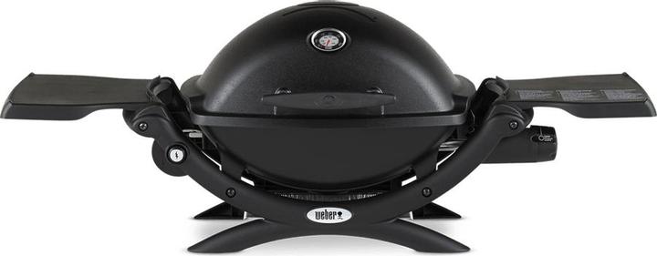 Actual product image Weber Gas Grill Q 1200 Black with 1 Burner and Lid Thermometer (2.49 kW)