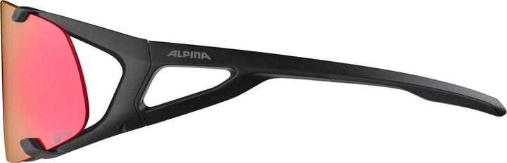Produktbild ALPINA SPORTS Hawkeye S QV (Black Matt, quattro varioflex mirror + rainbow)