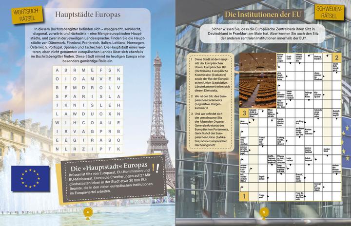 Image du produit Geografie Rätselbuch (Allemand, Philip Pine, 2023)