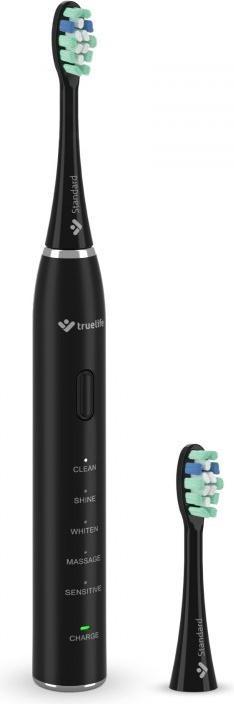 Actual product image Truelife SonicBrush Clean30 Black Adult Vibrating Toothbrush (Sonic toothbrush)