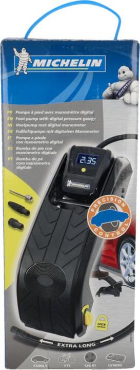 Produktbild Michelin Fussluftpumpe 1 Zylinder Digital (7 Bar)