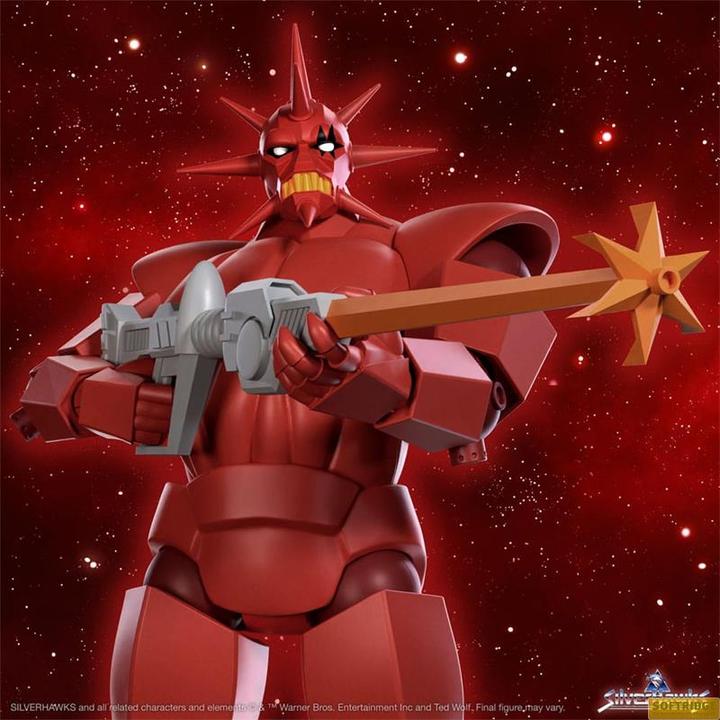 Produktbild Super7 SilverHawks figurine Ultimates Mon*Star (Toy Version) 18 cm