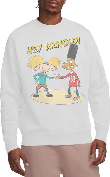 Actual product image Hey Arnold! Unisex Adult Arnold & Gerald Sweatshirt (S)