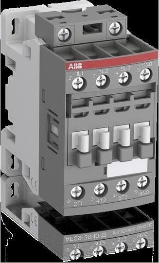 Actual product image ABB STOTZ-KONTAKT Contactor 24-60 50/60 20-60VDC AF09-30-10-11