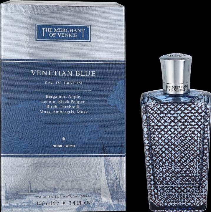Actual product image The Merchant of Venice Nobil Homo - Venetian Blue (Eau de parfum, 100 ml)
