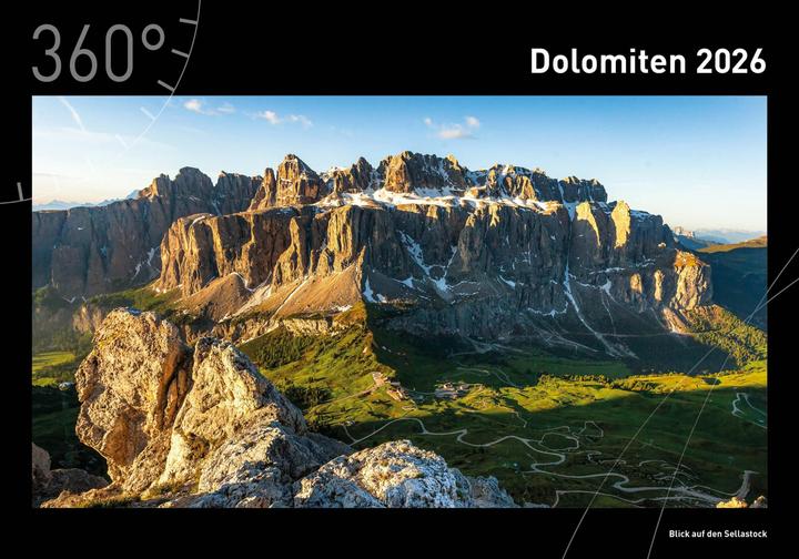 Produktbild Dolomiten Premiumkalender 2026 (50 x 35 cm, Deutsch)