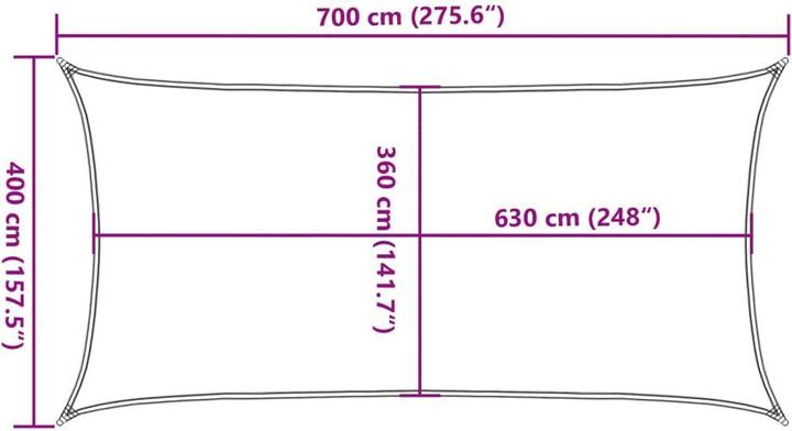 Image du produit VidaXL Alethea (400 x 700 cm)