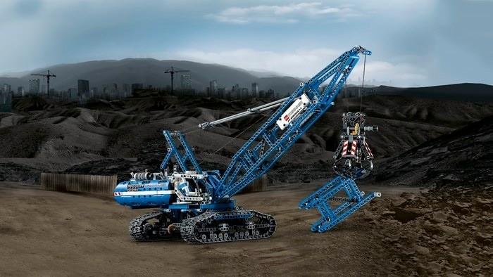 Actual product image LEGO Cable excavator (42042, LEGO Technic, LEGO Rare Sets)
