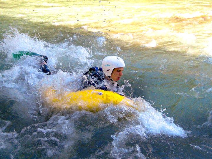 Produktbild Smartbox Sport, Spass und Adrenalin pur: 1 Hydrospeed-Abfahrt in Sierre für 1 Person (1 Pers.)