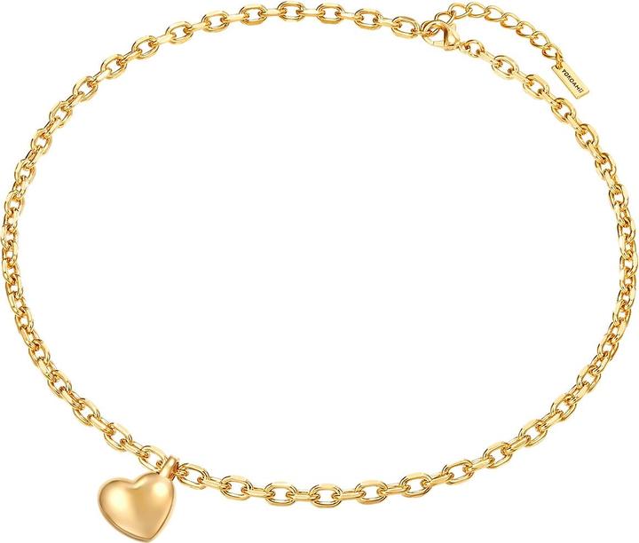 Produktbild Yokoamii Damen Metall gelbgold 45,0 cm Basiskette + 5,0 cm Verlängerung - 30218 (Metall-Legierung, 45 - 50 cm)