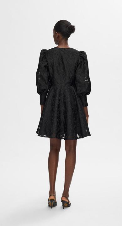Produktbild Selected Femme Geblümtes Kleid mit Puffärmeln (40)