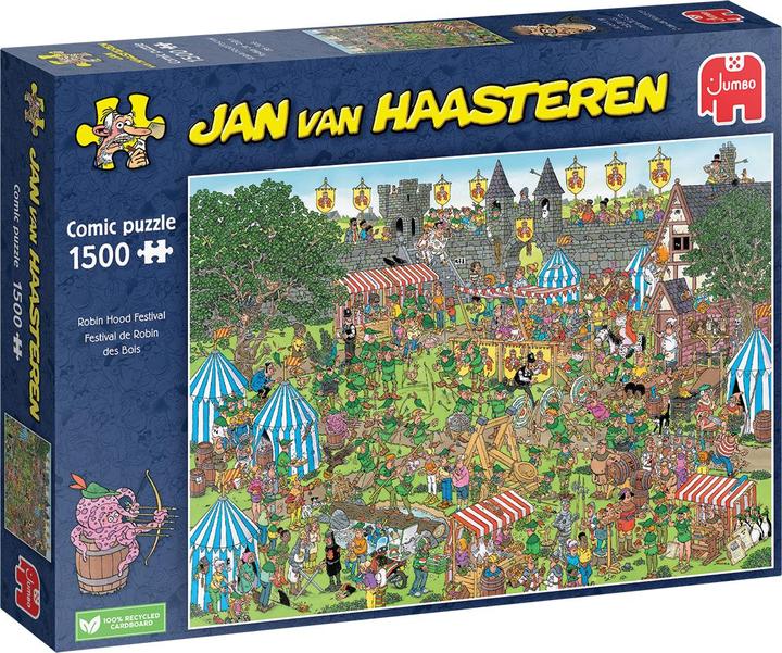 Actual product image Jumbo Jan Van Haasteren Puzzle TBD 1500 pieces (1500 pieces)