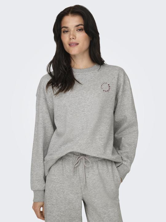 Produktbild JdY Locker geschnitten Rundhals Tief angesetzte Schulter Sweatshirt Sweatshirt (XS)