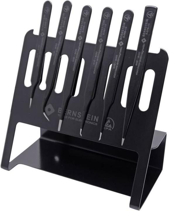 Bernstein Set di pinzette ESD SMD VARIO 6 pezzi.
