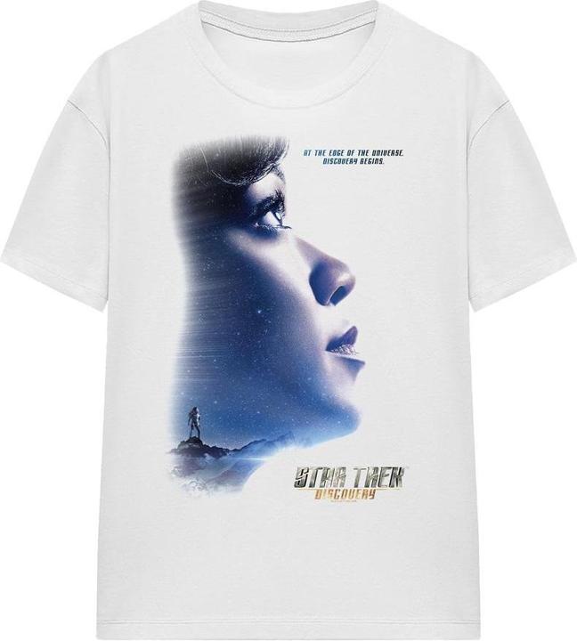 Actual product image Universal Textiles Unisex Adult Discovery Begins T-Shirt (L)