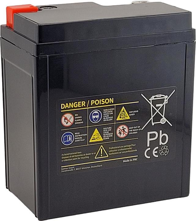 Actual product image Acconic Sportivo AGM YTZ8V motorbike battery 7 Ah 12V (DIN 50614) (12 V, 7 Ah)