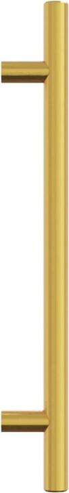 Actual product image VidaXL Furniture handles 10 pcs. Golden 160 mm stainless steel, colour