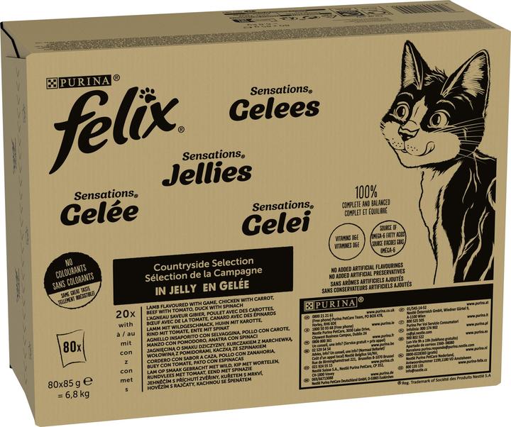 Image du produit Felix Sélection Countryside (Adulte, 80 pcs, 7600 g)