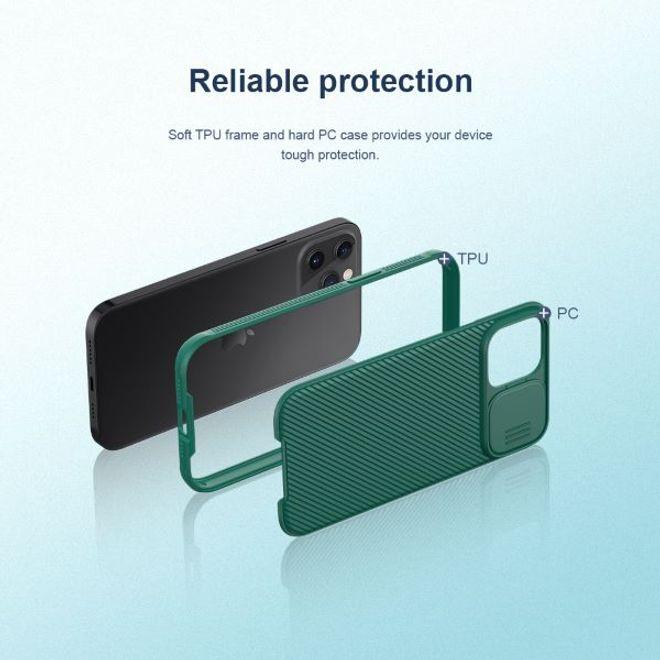 Actual product image Nillkin CamShield Series Hardcase Cover (Apple iPhone 12 Pro Max)