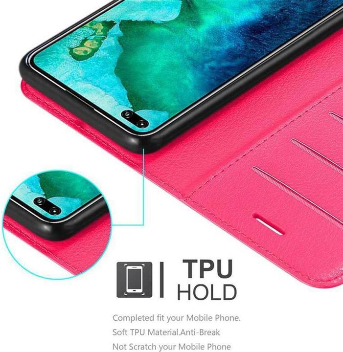 Actual product image Cadorabo Book with stand function cover (Honor View 30 Pro)