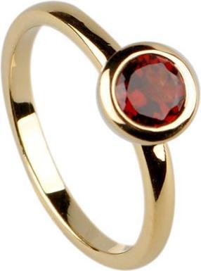Produktbild Natsumi Schmuck Ring Silber 925 vergoldet Garant (58, 925 Silber)