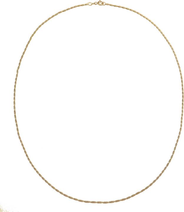 Produktbild Kuzzoi Halskette Herren Kordelkette Gedreht Twisted 925 Silber (925er Sterling Silber, 55 cm)