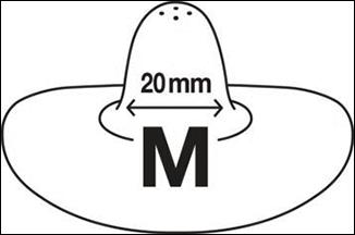 Produktbild NUK Brusthütchen zum Schutz empfindlicher Brustwarzen, Grösse M, 2 Stück, inkl. Schutzdose (M)