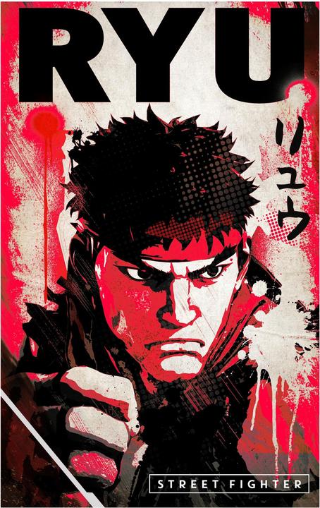 Immagine prodotto Street Fighter Felpa con Cappuccio Drago Adulto Unisex (XL)