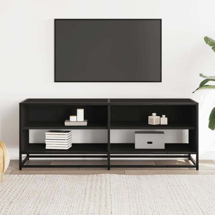 Actual product image VidaXL TV cabinet Lowboard TV cabinet TV table Wood-based material Metal