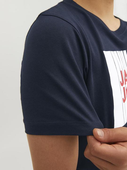 Actual product image Jack & Jones Jjecorp Logo Tee Play Ss O-Neck Noos Mni (110)