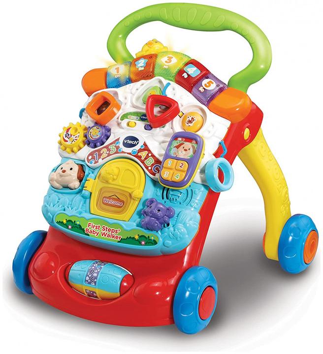 Produktbild VTech 505603 Baby Interactive with Activities My First Walk with Melodies and Phrases (English Versi