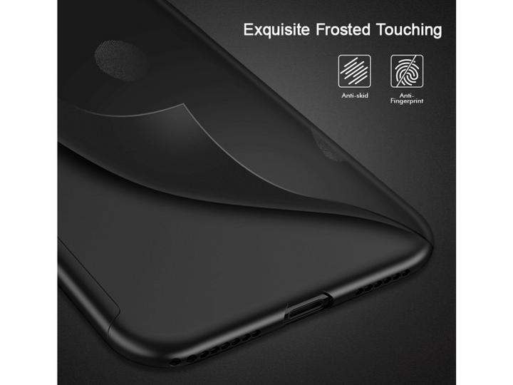 Immagine prodotto Floveme Custodia in vetro antiproiettile a 360 gradi per iPhone XS, protezione a 360 gradi (1 Pezzo/i, Apple iPhone XS)