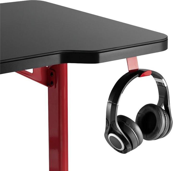 Produktbild LogiLink Gaming-Schreibtisch mit Geo-Wabenmuster