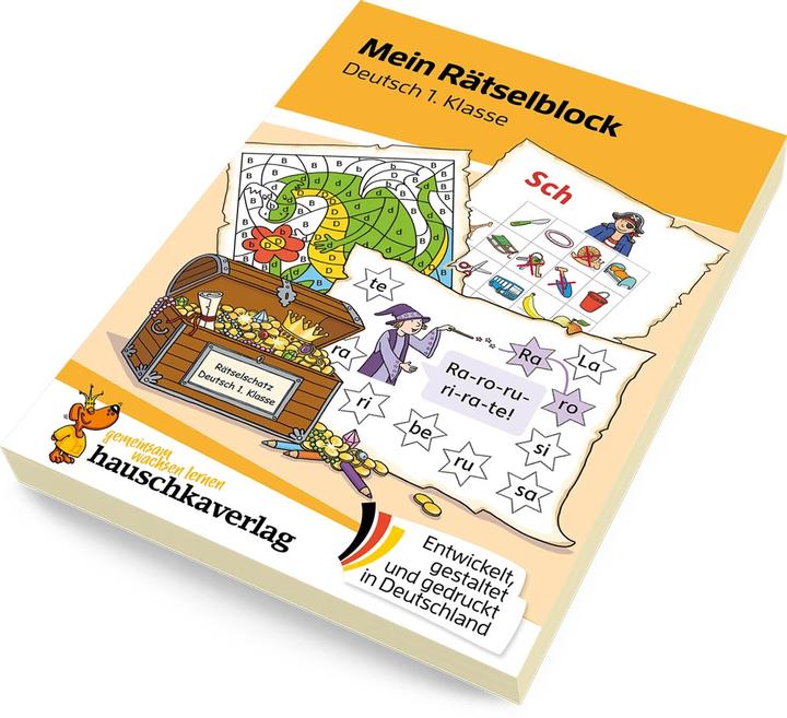 Image du produit Mein Rätselblock Deutsch 1ère classe (Allemand, Walther, Stefanie, 2023)