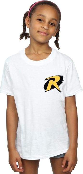 Immagine prodotto Batman Robin Logo Maglietta Ragazze (152, 158)