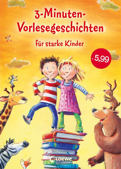 Actual product image 3-Minuten-Vorlesegeschichten für starke Kinder (German, Loewe reading books, 2014)