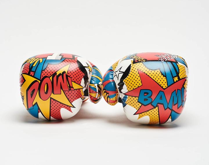 Actual product image Leone Hero Kids Boxing Gloves GN400J (6 OZ)