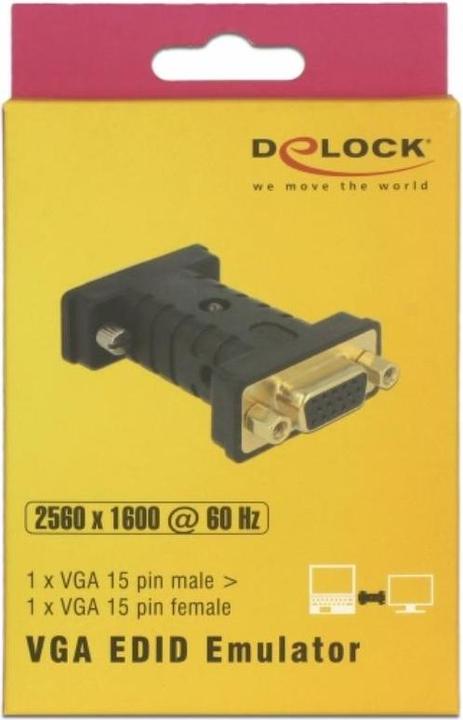 Actual product image Delock VGA to (VGA, 6.25 cm)