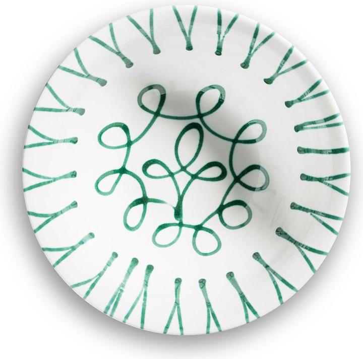 Produktbild Gmundner Keramik Grüngeflammt, Salatschüssel (Ø 26cm) (26 cm)