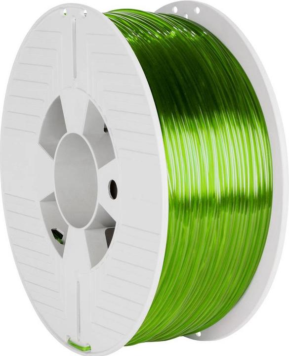 Immagine prodotto Verbatim Verde trasparente - 1 kg - Filamento PTEG (3D) (PETG, 2.85 mm, 1000 g, Verde)