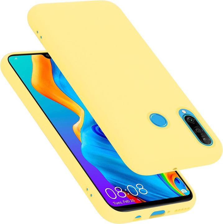 Actual product image Cadorabo TPU Liquid Silicone Case Cover (Huawei P30 Lite)