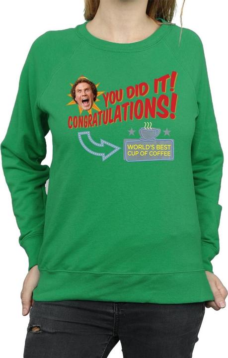 Image du produit Elf - Sweat WORLD'S BEST COFFEE - Femme (M)