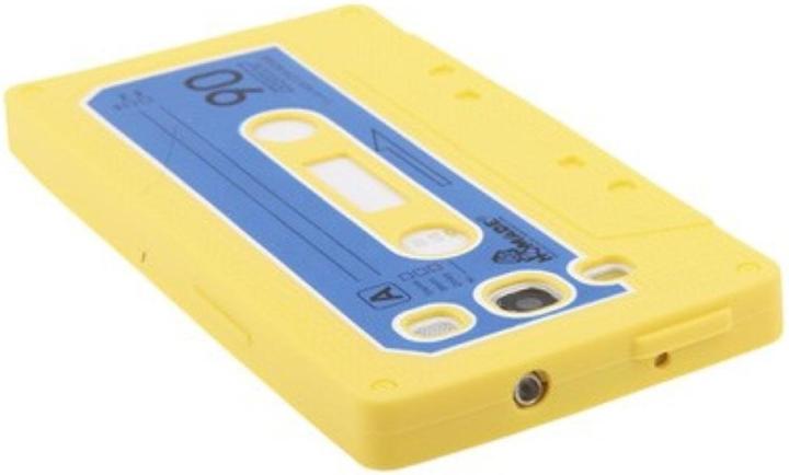 Produktbild König Design Silikon Hülle Kassette für Handy Samsung I9300 Galaxy S3 Gelb (Samsung Galaxy S3 Neo, Samsung Galaxy S3)