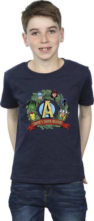 Image du produit - T-shirt SANTA'S SUPER HELPERS - Garçon (128)